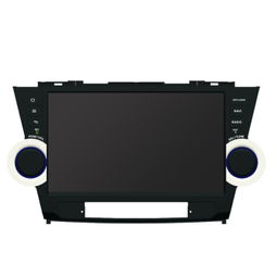 杰航新款丰田汉兰达专用车载GPS导航一体机评测 10.2英寸大屏的智能升级